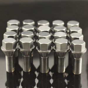 Wheel Lug Bolt Custom Titanium Part GR5 Grade 10.9 For VW AUDI MERCEDES PORSCHE