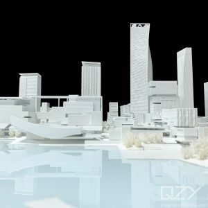 Buy cheap Conceptual Architectural Model Making Supplies Service Aecom 1/1000 from wholesalers