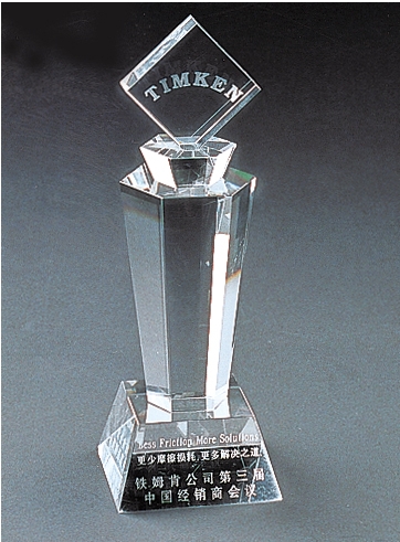 Quality Top Grade Crystal Trophy for sale
