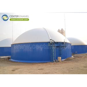 Buy cheap Center Enamel Delivering Sustainable Farm Biogas Tanks For Global Customers from wholesalers