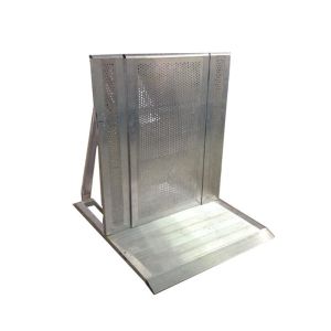 Buy cheap Expandable Concert Crowd Control Barriers Steel Mobile Barricade With Gate from wholesalers