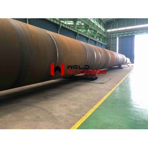Buy cheap 200 Ton Bolt Adjustment Tank Turning Rolls With Metal Roller / HGK Pipe Rollers For Welding from wholesalers
