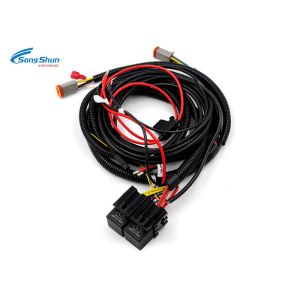 Buy cheap OEM Automotive Wiring Harness TS16949 Standard For Complex Telecommunication from wholesalers