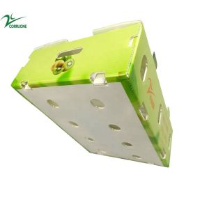 Buy cheap Reusable Vegetable Corrugated Boxes with Lockable Lid from wholesalers