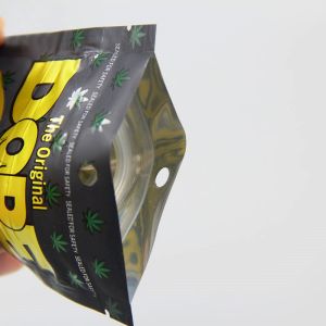 Buy cheap 200g Zipper Packaging Pouch With Tear And Clear Window For Candy SGS from wholesalers