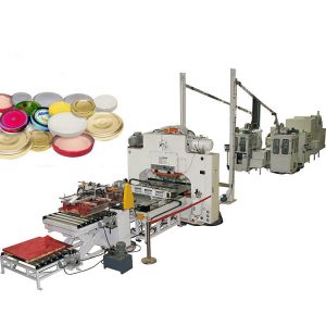 Buy cheap Automatic Customizable Twist Off Cap Machine , Tin Cap Making Machine from wholesalers