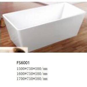 Buy cheap Freestanding Acrylic Bathtub 1 People Capacity product