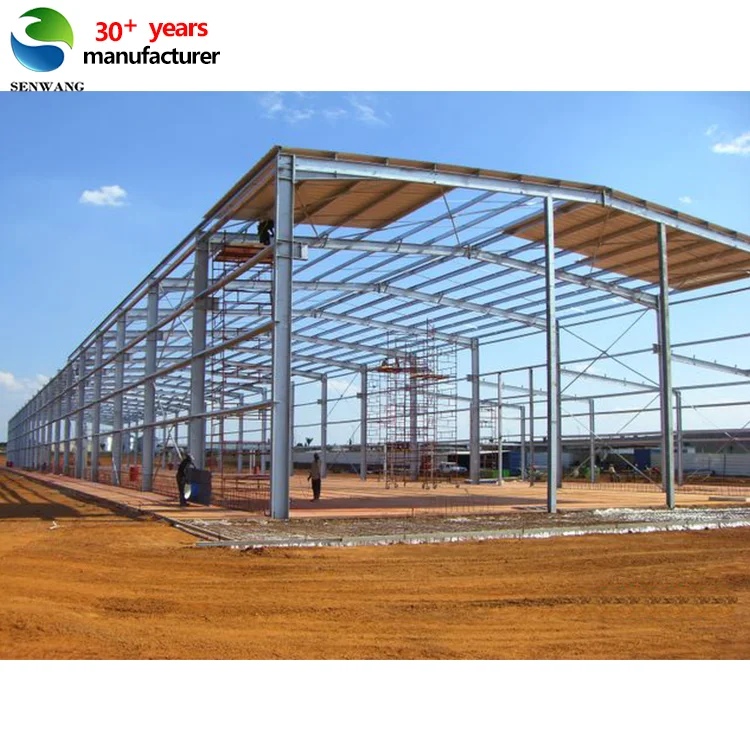 Buy cheap Prefab Steel Structure Warehouse with Commercial/Residential/Factory Application European S235/S355 Material Grade from Qingdao Port from wholesalers