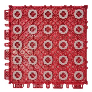 Buy cheap 2.2mm Vertical Deformation Interlocking Sports Surfaces for Playground Equipment from wholesalers