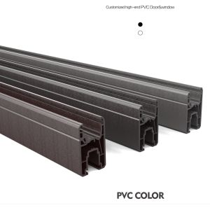 Buy cheap Front PVC Plastic Aluminium Doors And Windows Windproof Customized from wholesalers