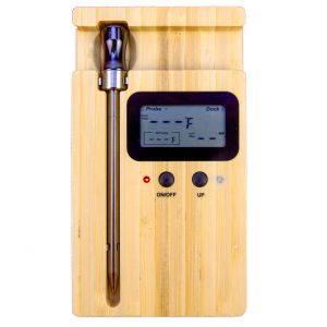 Buy cheap Digital BLE Bluetooth Wireless Dual Needle Meat Thermometer 50m APP Monitoring Thermometer Smart Alarm Grill Thermometer from wholesalers