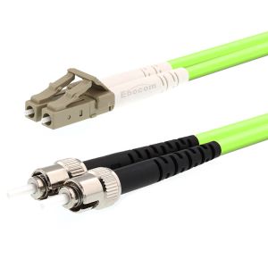 Buy cheap LC SC ST Duplex Simplex Patch Cord OM5 Multimode Fiber Optic Cable with LSZH Jacket Network Equipment high speed from wholesalers