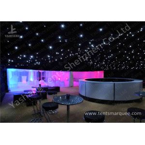 Buy cheap Pretty Lighting Onaments Luxury Wedding Tents with Anodized Aluminum Frame from wholesalers