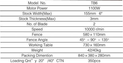 Light duty woodworking surface planer