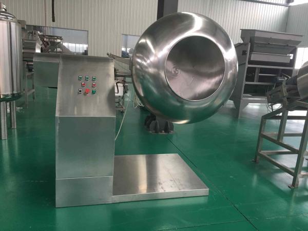 Buy cheap Smooth Surface Peanut Coating Machine Ball Type For Snack Food Factory from wholesalers