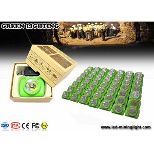 Impact Resistant IP68 Long Range Cordless Mining Lights For Hiking , Lithium Ion