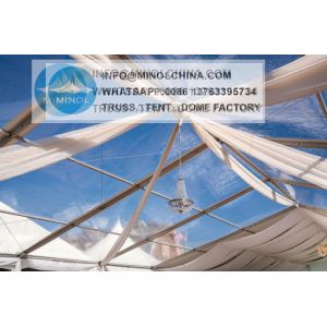 Buy cheap 20x20 Frame Transparent Party Wedding Tent Double Coated Pvc from wholesalers