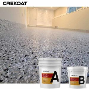 Buy cheap Aromatic Resin Epoxy Flake Floor Coating Customize Fast Curing from wholesalers