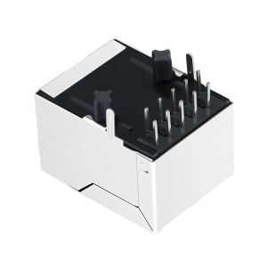 HR901130A RJ45 With Integrated 10/100BT Magnetics THT Shielded LPJG0806DNL