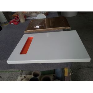 Buy cheap MDF kitchen cabinet door，High glossy lacquer kitchen cabinet panel,2-pac door panel from wholesalers