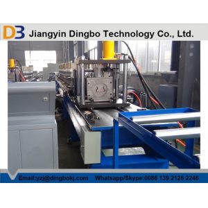 Buy cheap Heavy Duty Metal Steel Roll Forming Machine , Rack Rolling Machine With Manual Decoiler 5.5KW from wholesalers