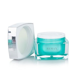 Buy cheap 15g 40g Empty Cream Jar Square Plastic Double Layer Clear Plastic Jars With Lids from wholesalers