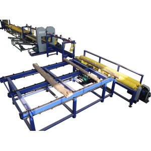 Lumber Industrial Sawmill Equipment 350mm Log Milling Machine