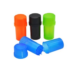 Buy cheap 90mm Plastic Smoke Jar Sealed Tank Herb Grinder from wholesalers