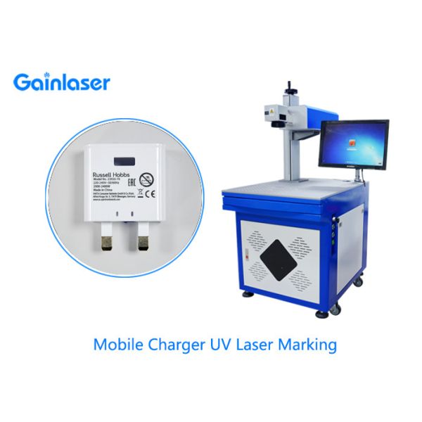 Quality 355nm AC110V Laser Printing Machine On Plastic For PE for sale