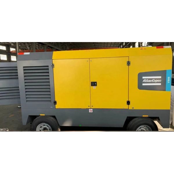 Quality FAD 25.4-22.8 M³/min Heavy Duty Electric Portable Air Compressor V900 with Auto Shut Off for sale