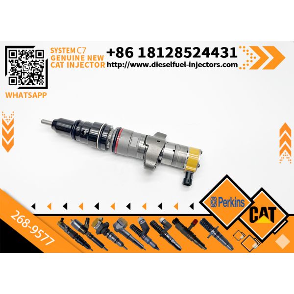 Quality Genuine Fuel Injector for Caterpillar Cat C7 Diesel Engine 268-9577 243-4502 for sale