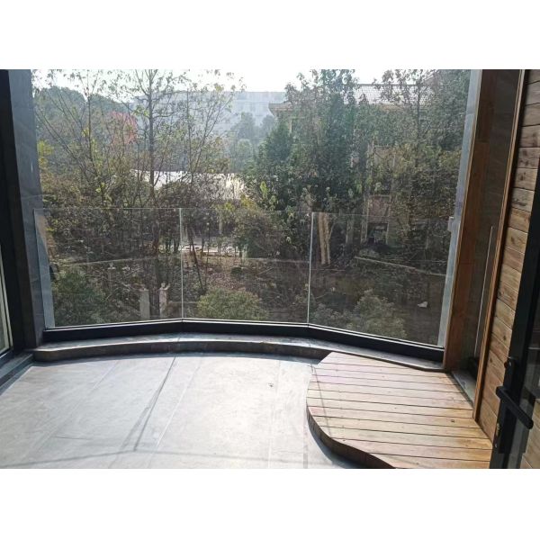 Buy cheap Anti-Corrosion Aluminum U Channel Glass Railing with Recyclable Material and CE Certification from wholesalers