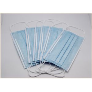 Anti Dust Disposable Earloop Medical Mask Good Air Permeability Environment