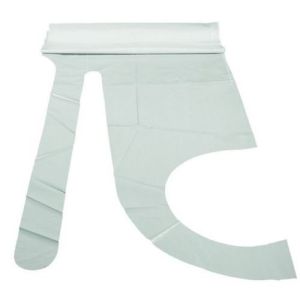 Disposable CPE Apron / Dental Apron Sleeveless With Superior Strength