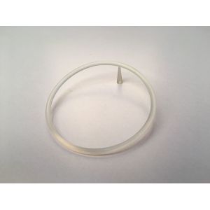 Buy cheap Heat Resistance High Temp Silicone O Rings In Transparent Color With AS568 Standard product