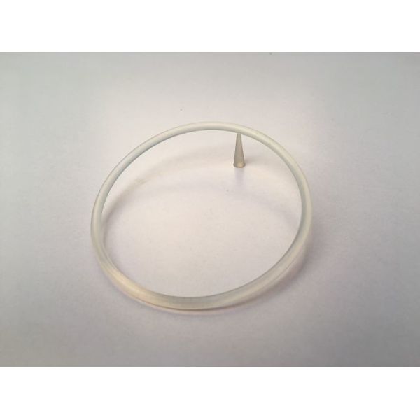 Quality Heat Resistance High Temp Silicone O Rings In Transparent Color With AS568 Standard for sale