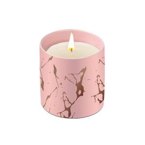 Buy cheap Custom Modern Ceramic Candle Jar Letterpress Printing With Lid from wholesalers