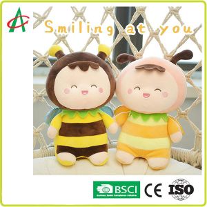 Buy cheap Polypropylene Plush Filling Polyester Fabric Bee Plush Toy from wholesalers