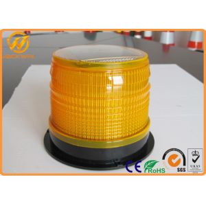 Solar Powered LED Amber Flashing Lights with High Intensity Sensor Manual