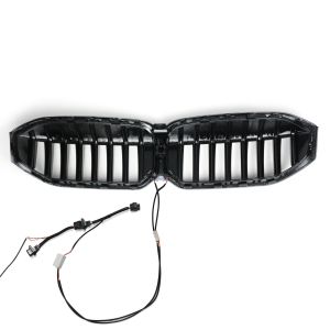 Buy cheap Gloss Black Car Styling Racing Grills Middle Grille With Light For BMW 3 Series G28 2023+ Auto Parts And Accessories from wholesalers
