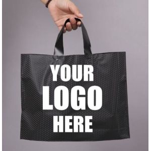 Buy cheap Compostable bio eco Merchandise Bag With Die Cut Handles Tear Resistant Strength | Perfect For Trade Shows, Retail from wholesalers