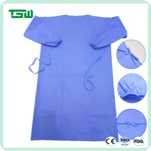Buy cheap OEM Waterproof Disposable Isolation Gowns With Elastic Cuff from wholesalers