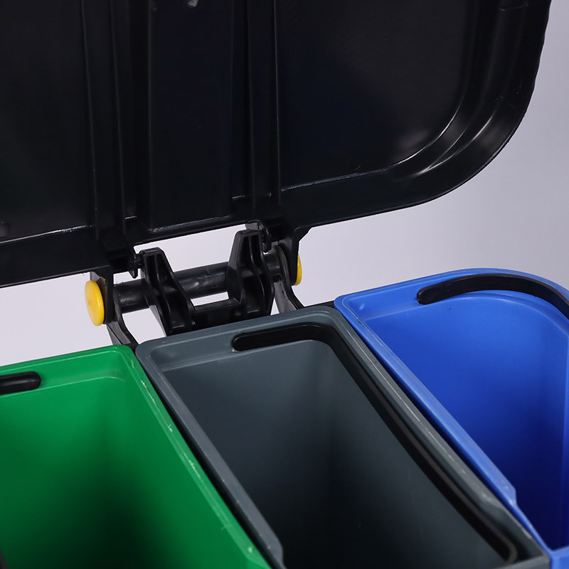 Buy cheap Treadle Type Sorting Trash Can Dry And Wet Twin Sorting Garbage Can from wholesalers