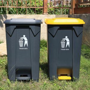 Buy cheap 100L 660L 1100L Outdoor Garbage Can Plastic Garbage Containers product