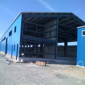 Pre Engineered Steel Structure Warehouse with Q355/Q235B Frame