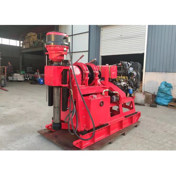 XY-2B 500 Meters Depth Crawler Mounted Hydraulic Water Well Drilling Rig