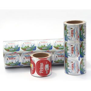 Buy cheap Sauce Cup Lidding Foil Easy Pealing With Structure PET AL HSL from wholesalers