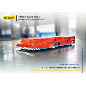 Heat Resistant Industrial Transfer Trolley Trackless Steerable Turning Automated