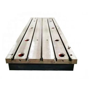Buy cheap Precision HT250 Cast Iron Bed Plates 3 Grade With T Slot from wholesalers