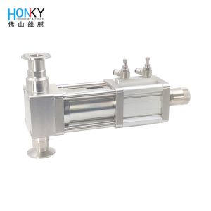China 3-30ml Single Way Valve Liquid Ceramic Filling Pump With High Precision Plunger And Piston Hibar Pump System on sale